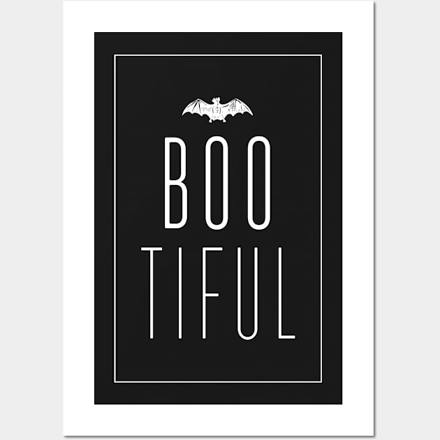 BOO-tiful Halloween Graphic Wall Art by directdesign